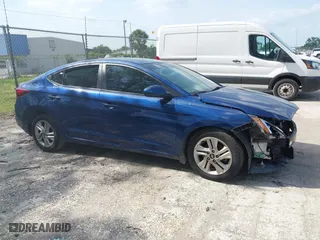 2020 Hyundai Elantra Value Edition with VIN 5NPD84LF1LH499349, listed as a IAAI auction lot 41960287 with 99,483 mi miles. Bid and sale history available at carsss.com. Image 12.
