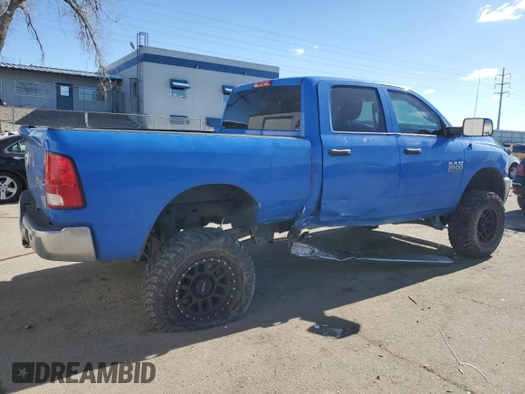 2015 Ram 2500 Tradesman with VIN 3C6TR5CT0FG566418, listed as a Copart auction lot 41986405 with 101,287 mi miles and Salvage Title. Bid and sale history available at carsss.com. Image 3.