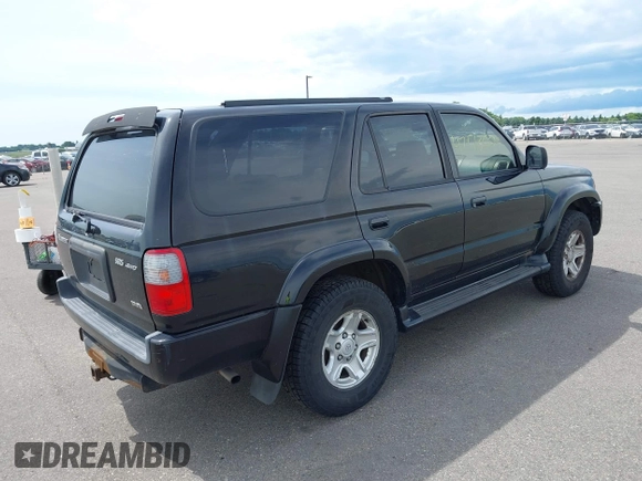 2000 Toyota 4Runner SR5 z VIN JT3HN86R8Y0307943, wystawiony jako IAAI lot #42513589 z przebiegiem Nie podano mil oraz . Historia ofert i sprzedaży dostępna na DreamBid. Obrazek 4.