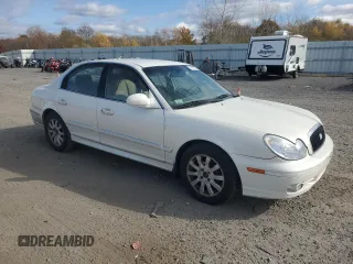 2004 Hyundai Sonata GLS with VIN KMHWF35H34A920659, listed as a Copart auction lot 77813554 with 76,938 mi miles and Clean Title. Bid and sale history available at carsss.com. Image 4.