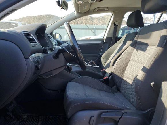 2012 Volkswagen Golf TDI with VIN WVWDM7AJ4CW278732, listed as a Copart auction lot 53687045 with 144,975 mi miles and Clean title. Bid and sale history available at DreamBid. Image 7.