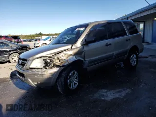 2005 Honda Pilot LX with VIN 2HKYF18185H549122, listed as a Copart auction lot 79823544 with 249,031 mi miles and Salvage Title. Bid and sale history available at carsss.com. Image 1.