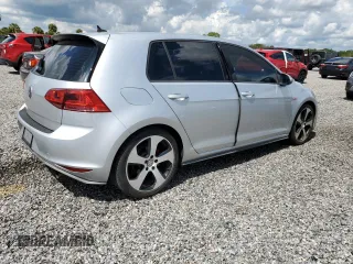 2016 Volkswagen Golf GTI SE with VIN 3VW5T7AU1GM008572, listed as a Copart auction lot 74086374 with 0 mi miles and Salvage Title. Bid and sale history available at carsss.com. Image 3.