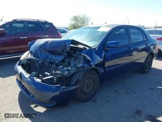2008 Toyota Corolla CE with VIN 1NXBR32E58Z993844, listed as a IAAI auction lot 41603461 with 148,832 mi miles. Bid and sale history available at carsss.com. Image 2.