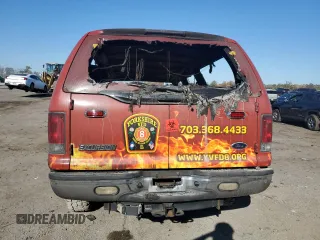 2005 Ford Excursion Special Serv z VIN 1FMSU41P15EC25081, wystawiony jako Copart lot #76703614 z przebiegiem Nie podano mil oraz Nie do naprawy • Non repairable. Historia ofert i sprzedaży dostępna na DreamBid. Obrazek 6.