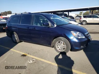 2005 Honda Odyssey EX-L with VIN 5FNRL38655B026224, listed as a Copart auction lot 42869625 with 188,332 mi miles and Salvage Title. Bid and sale history available at carsss.com. Image 4.