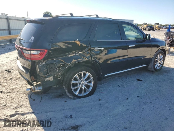 2019 Dodge Durango Citadel with VIN 1C4RDHEG8KC582124, listed as a Copart auction lot 82532484 with 73,671 mi miles and Salvage Title. Bid and sale history available at DreamBid. Image 3.