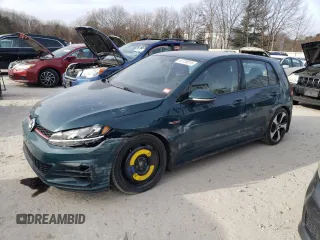 2018 Volkswagen Golf GTI S with VIN 3VW547AU3JM288886, listed as a Copart auction lot 87738515 with 71,061 mi miles and Salvage Title. Bid and sale history available at carsss.com. Image 1.