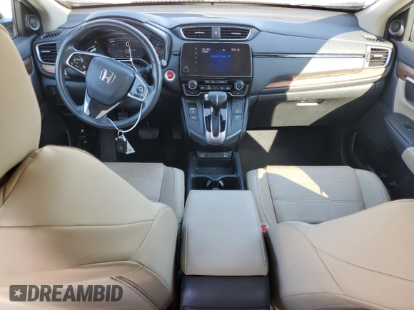 2020 Honda CR-V EX-L with VIN 5J6RW2H87LL047678, listed as a Copart auction lot 58565475 with 85,786 mi miles and Salvage title. Bid and sale history available at DreamBid. Image 8.