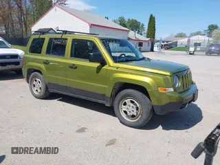 2012 Jeep Patriot Sport with VIN 1C4NJPBA6CD639580, listed as a IAAI auction lot 42221359 with 123,596 mi miles and . Bid and sale history available at DreamBid. Image 1.