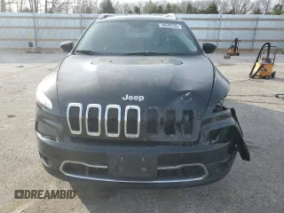 2017 Jeep Cherokee Limited with VIN 1C4PJLDB5HW522379, listed as a Copart auction lot 49590765 with 204,711 mi miles and Salvage Title. Bid and sale history available at carsss.com. Image 5.