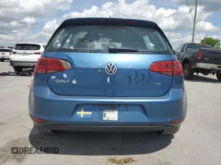 2016 Volkswagen Golf SE z VIN WVWKP7AU8GW916706, wystawiony jako Copart lot #53933495 z przebiegiem 62 427 mil mil oraz Szkoda całkowita • Salvage title. Historia ofert i sprzedaży dostępna na DreamBid. Obrazek 6.