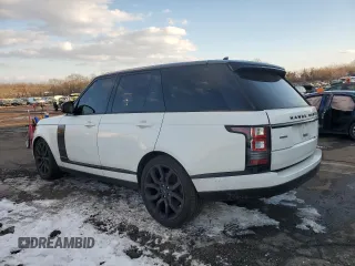 2016 Land Rover Range Rover Supercharged z VIN SALGS2EF3GA299806, wystawiony jako Copart lot #42331795 z przebiegiem 127 988 mil mil oraz Szkoda całkowita • Salvage title. Historia ofert i sprzedaży dostępna na DreamBid. Obrazek 2.