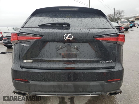 2021 Lexus NX 300 F Sport with VIN JTJSARBZXM2200591, listed as a Copart auction lot 45117425 with 65,373 mi miles and Salvage title. Bid and sale history available at DreamBid. Image 6.