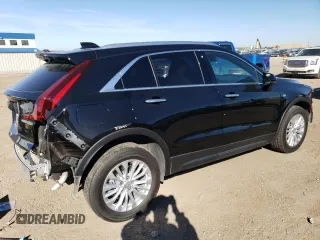 2024 Cadillac XT4 AWD Luxury with VIN 1GYFZBR41RF114434, listed as a Copart auction lot 73217514 with 10,505 mi miles and Salvage Title. Bid and sale history available at carsss.com. Image 3.