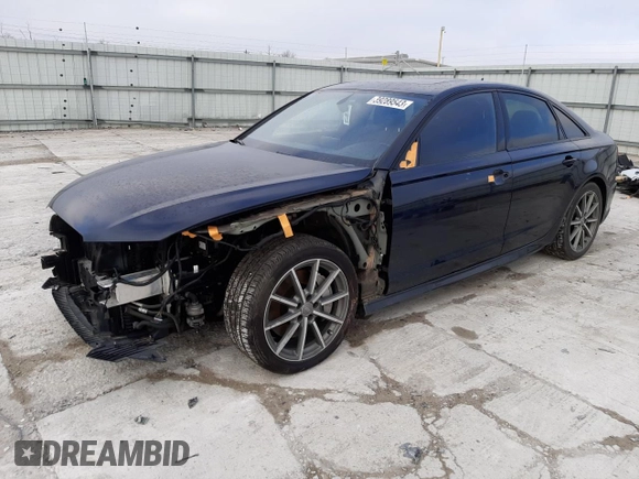 2018 Audi A6 Premium Plus with VIN WAUG3AFC6JN019053, listed as a Copart auction lot 39289543 with 35,649 mi miles. Bid and sale history available at carsss.com. Image 1.