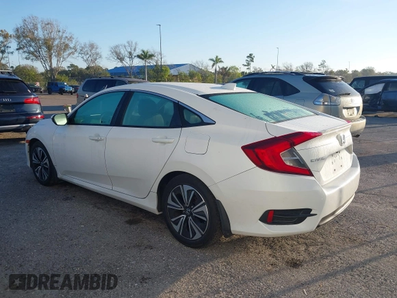 2017 Honda Civic Sedan EX-L with VIN 19XFC1F75HE032229, listed as a IAAI auction lot 41456959 with 137,386 mi miles. Bid and sale history available at carsss.com. Image 3.