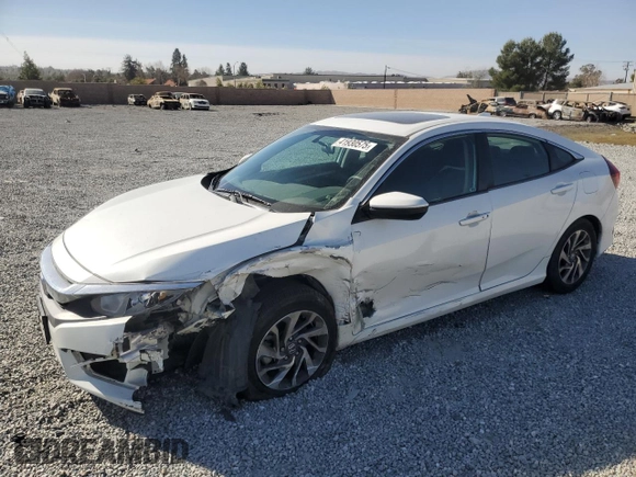 2017 Honda Civic Sedan EX with VIN 2HGFC2F7XHH549621, listed as a Copart auction lot 41930575 with 129,779 mi miles and Salvage Title. Bid and sale history available at carsss.com. Image 1.