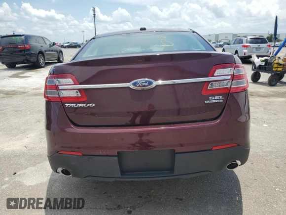 2018 Ford Taurus SEL with VIN 1FAHP2E80JG111106, listed as a Copart auction lot 58749665 with Not provided miles and Salvage title. Bid and sale history available at DreamBid. Image 6.
