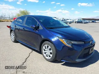 2022 Toyota Corolla LE with VIN 5YFEPMAE5NP274813, listed as a IAAI auction lot 41759837 with 66,222 mi miles. Bid and sale history available at carsss.com. Image 1.