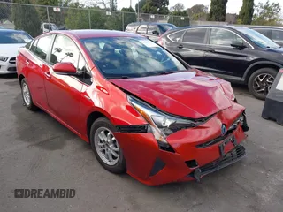 2018 Toyota Prius Two with VIN JTDKBRFU1J3066056, listed as a IAAI auction lot 41551565 with 80,650 mi miles. Bid and sale history available at carsss.com. Image 1.