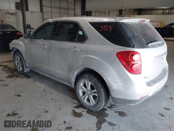 2012 Chevrolet Equinox LS with VIN 2GNALBEK3C6179896, listed as a IAAI auction lot 41625925 with 159,781 mi miles and . Bid and sale history available at DreamBid. Image 3.