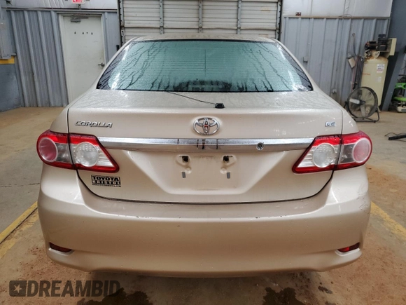 2011 Toyota Corolla L with VIN 2T1BU4EE2BC691212, listed as a Copart auction lot 51336855 with 0 mi miles and Salvage Title. Bid and sale history available at carsss.com. Image 6.