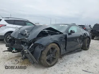 2020 Ford Mustang EcoBoost with VIN 1FA6P8TH7L5180774, listed as a Copart auction lot 46775865 with 27,591 mi miles and Salvage Title. Bid and sale history available at carsss.com. Image 1.