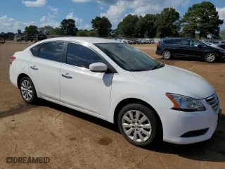 2015 Nissan Sentra SV with VIN 3N1AB7AP8FY335446, listed as a Copart auction lot 72381474 with 64,013 mi miles and Salvage Title. Bid and sale history available at carsss.com. Image 4.