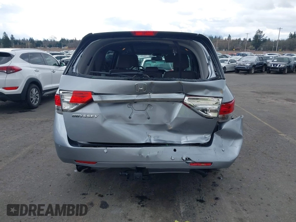 2016 Honda Odyssey EX-L with VIN 5FNRL5H64GB048004, listed as a IAAI auction lot 41676712 with 129,343 mi miles. Bid and sale history available at carsss.com. Image 16.