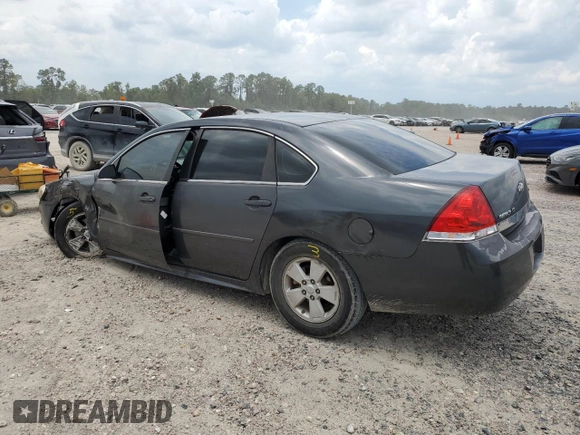 2011 Chevrolet Impala LT Fleet with VIN 2G1WG5EK2B1271526, listed as a Copart auction lot 77772224 with 202,112 mi miles and Salvage title. Bid and sale history available at DreamBid. Image 2.