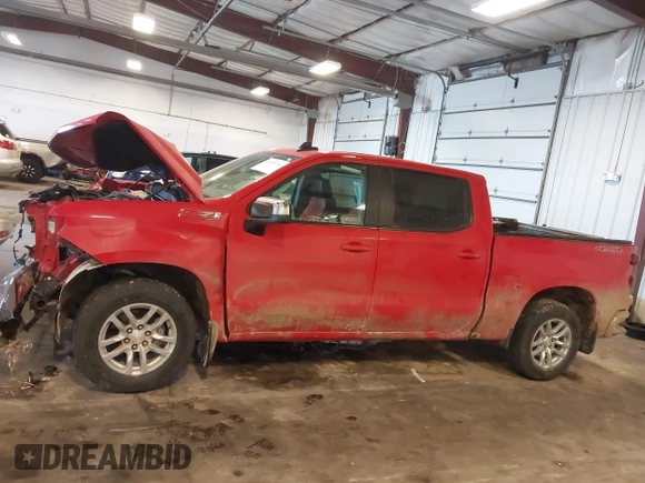 2019 Chevrolet Silverado 1500 LT with VIN 1GCUYDED2KZ133242, listed as a IAAI auction lot 41645716 with 129,803 mi miles. Bid and sale history available at carsss.com. Image 15.