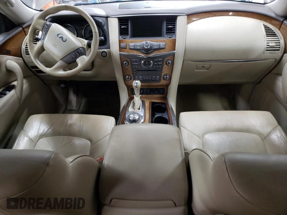 2013 Infiniti QX56 with VIN JN8AZ2NC5D9330764, listed as a Copart auction lot 67941404 with 0 mi miles and Clean Title. Bid and sale history available at carsss.com. Image 8.
