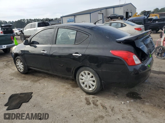 2014 Nissan Versa S with VIN 3N1CN7APXEK455220, listed as a Copart auction lot 89015285 with 166,816 mi miles and Salvage Title. Bid and sale history available at DreamBid. Image 2.