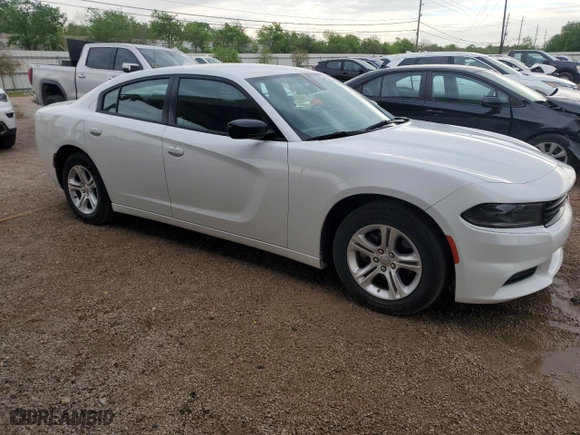 2023 Dodge Charger SXT with VIN 2C3CDXBG6PH564170, listed as a Copart auction lot 50701905 with 63,089 mi miles and Salvage Title. Bid and sale history available at carsss.com. Image 4.