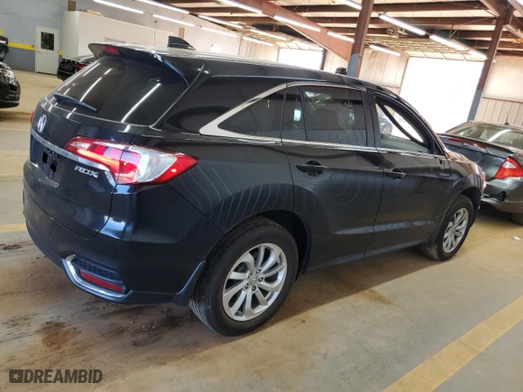 2017 Acura RDX w/Technology Pkg with VIN 5J8TB3H58HL004253, listed as a Copart auction lot 48893915 with 106,437 mi miles and Salvage Title. Bid and sale history available at carsss.com. Image 3.
