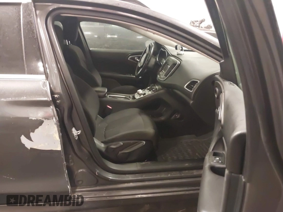 2015 Chrysler 200 Limited with VIN 1C3CCCAB9FN536788, listed as a IAAI auction lot 41726794 with 92,500 mi miles. Bid and sale history available at carsss.com. Image 5.