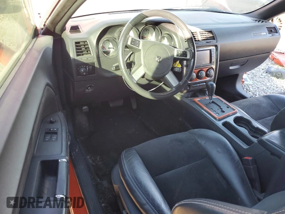 2010 Dodge Challenger SRT-8 with VIN 2B3CJ7DW8AH308873, listed as a Copart auction lot 88857005 with 162,537 mi miles and Salvage title. Bid and sale history available at DreamBid. Image 8.