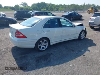 2007 Mercedes-Benz C 230 Sport with VIN WDBRF52H57A932428, listed as a IAAI auction lot 42546347 with 153,505 mi miles and . Bid and sale history available at DreamBid. Image 4.