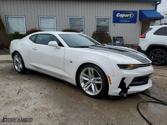 2017 Chevrolet Camaro 2LT with VIN 1G1FD1RS5H0113200, listed as a Copart auction lot 43952945 with 117,360 mi miles and Salvage Title. Bid and sale history available at carsss.com. Image 4.