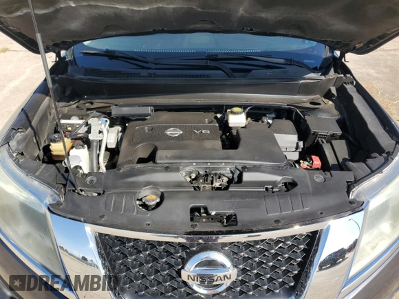2014 Nissan Pathfinder S z VIN 5N1AR2MN4EC661222, wystawiony jako Copart lot #76400724 z przebiegiem 114 269 mil mil oraz Szkoda całkowita • Salvage title. Historia ofert i sprzedaży dostępna na DreamBid. Obrazek 12.