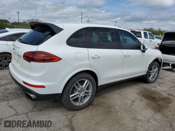 2017 Porsche Cayenne with VIN WP1AA2A24HKA81225, listed as a Copart auction lot 55251585 with 80,828 mi miles and Salvage title. Bid and sale history available at DreamBid. Image 3.