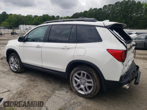 2024 Honda Passport EX-L z VIN 5FNYF8H50RB023552, wystawiony jako Copart lot #58101325 z przebiegiem 573 mil mil oraz Tytuł czysty. Historia ofert i sprzedaży dostępna na DreamBid. Obrazek 2.