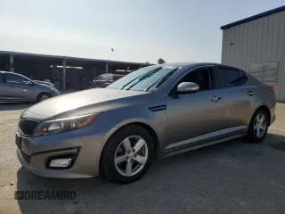 2015 Kia Optima LX with VIN 5XXGM4A74FG499138, listed as a Copart auction lot 62138935 with 140,762 mi miles and Salvage title. Bid and sale history available at DreamBid. Image 1.