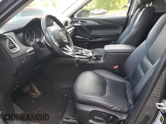 2021 Mazda CX-9 Touring with VIN JM3TCBCY6M0512571, listed as a Copart auction lot 59417475 with 37,865 mi miles and Salvage title. Bid and sale history available at DreamBid. Image 7.