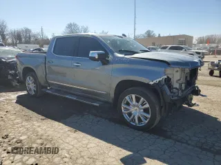 2023 Chevrolet Silverado 1500 with VIN 2GCUDJED9P1123897, listed as a Copart auction lot 46908315 with 27,712 mi miles and Salvage Title. Bid and sale history available at DreamBid. Image 4.
