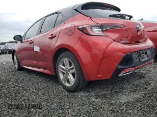 2021 Toyota Corolla Hatchback SE with VIN JTND4MBEXM3133614, listed as a Copart auction lot 74968894 with 0 mi miles and Non Repairable. Bid and sale history available at carsss.com. Image 2.
