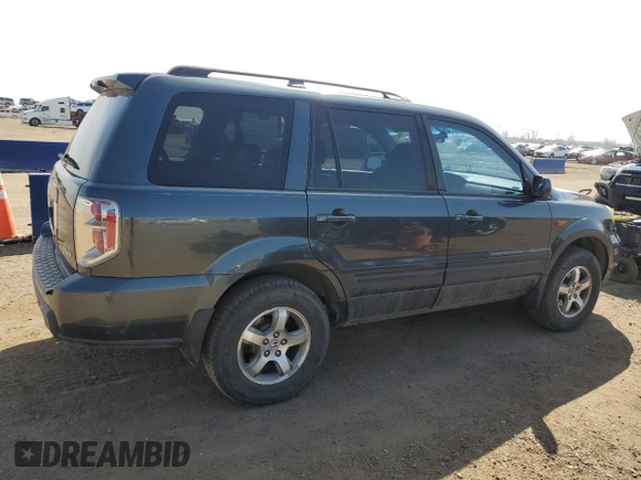2006 Honda Pilot EX-L with VIN 5FNYF185X6B002128, listed as a Copart auction lot 52354315 with 226,585 mi miles and Non Repairable. Bid and sale history available at DreamBid. Image 3.