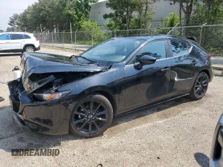 2024 Mazda 3 S Select Sport with VIN JM1BPAKM0R1722263, listed as a Copart auction lot 60474135 with 20,235 mi miles and Non repairable. Bid and sale history available at DreamBid. Image 1.