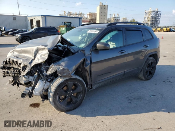 2019 Jeep Cherokee Altitude with VIN 1C4PJMLX7KD302103, listed as a Copart auction lot 72351434 with Not Provided miles and Salvage Title. Bid and sale history available at DreamBid. Image 1.